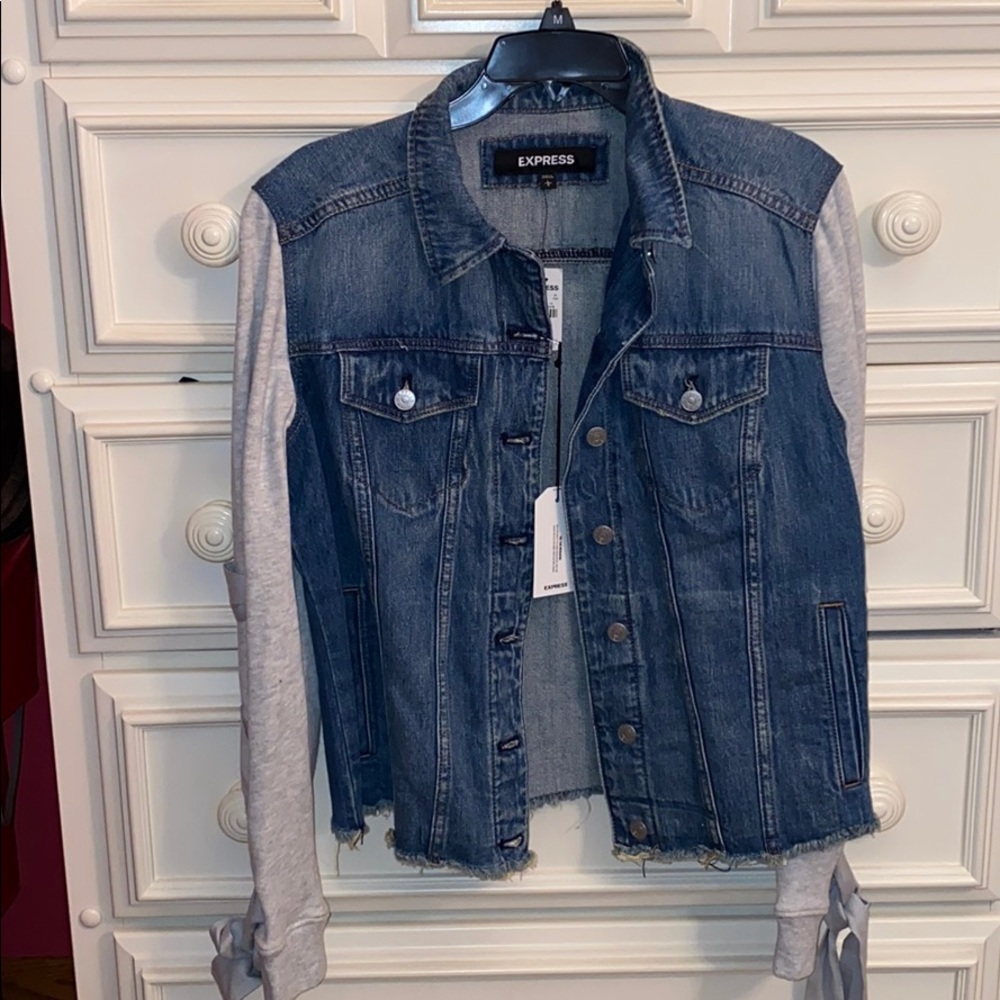 NWT Express denim jacket